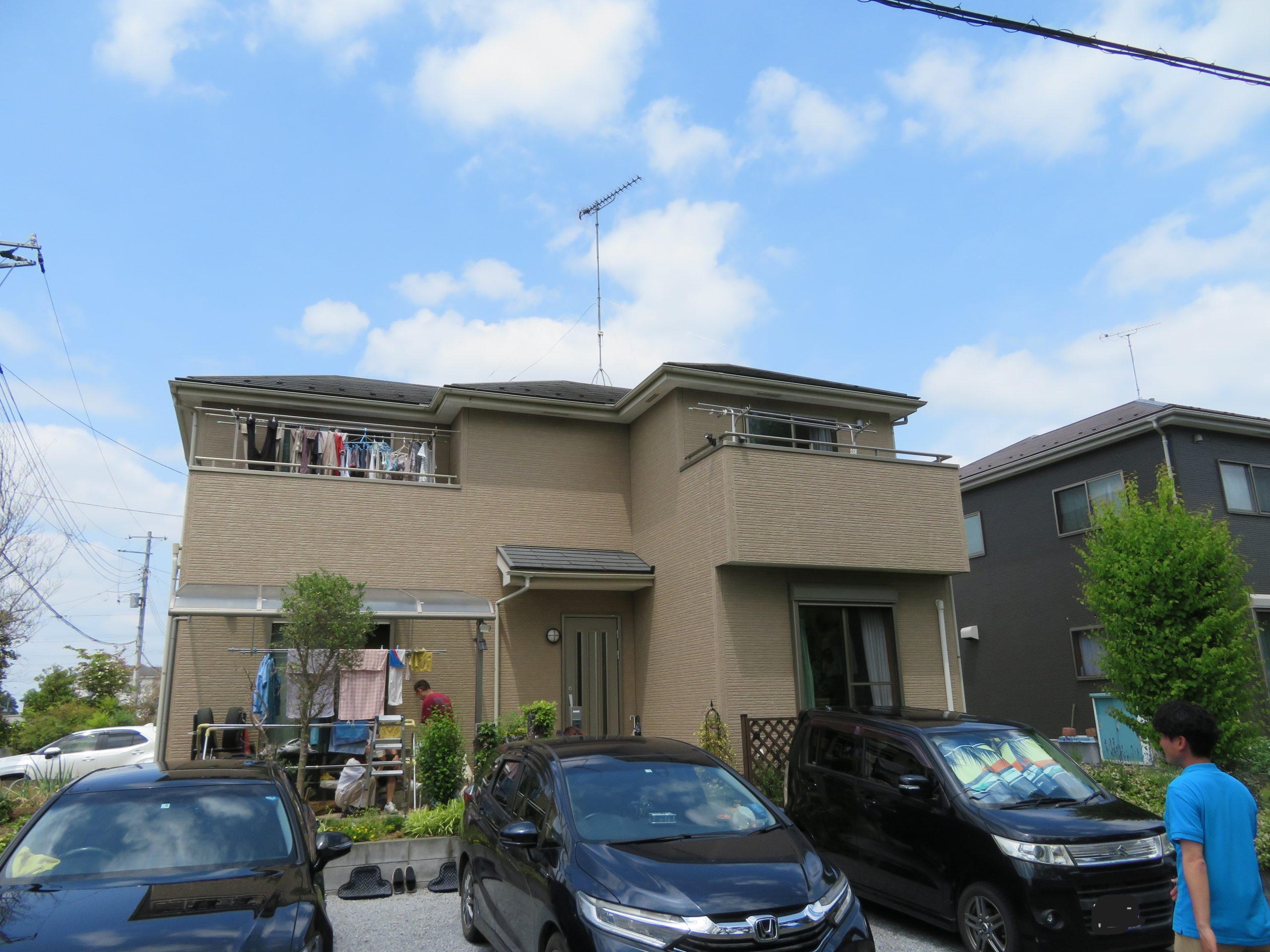 施工前の写真